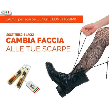 Stringhe per Scarpe piatte SPORT 120cm x 8mm - 5041120 Marbet