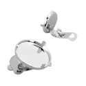 Clip-on earring bases for costume jewellery - FF131Benox
