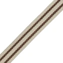 Cinte per borse stile country e shabby chic a metraggio per realizzare tracolle larghe 38mm colore  corda - marrone