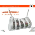Padded washing machine bag for trainers and sneakers