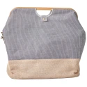 Borsa porta lavoro cucito, maglia e macchina da cucito in tela e bambù ideale per viaggiare - 612557 Prym