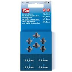 Punches for punching holes VARIO Creative Tool for holes measuring 2.5 - 3 - 3.5 - 4 mm - 673137 Prym