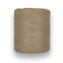 Natural spun beige hazelnut raffia for handbags in 200g ecological spools