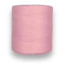 Raffia naturale filato rosa per borse in rocca da 200g. ecologico