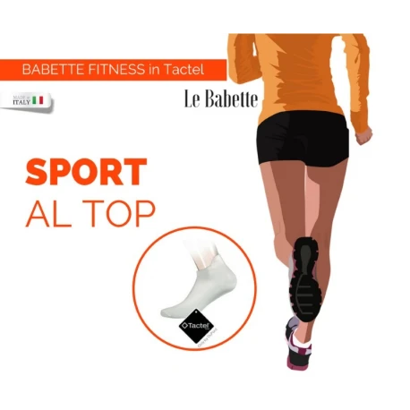 BABETTE FITNESS minicalze in Tactel® - 89 Marbet