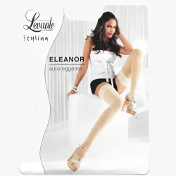 Levante 30 denier fashion embroidered hold-up stockings  ELEANOR
