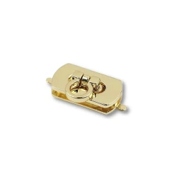 Petit mini swivel clasp in gold and silver metal - MA234 Mas 2