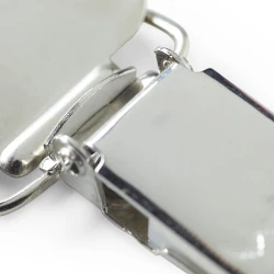 Ganci clip per bretelle, straccali e salopette con fibbia 25 mm - 2 pezzi - 405205 Prym 2