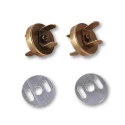 Chiusura magnetica bronzo rame diametro 20mm - FF441 Benox