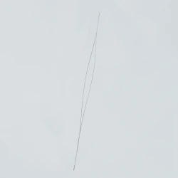 Ago flessibile 75mm con occhiello grande per infilare perline - K1182-75 Benox