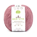 DMC EcoVita recycled cotton yarn, 100 g ball for crochet, colour 115 antique pink