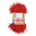 Yeti faux fur-effect yarn for bags and accessories