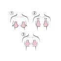 Copricapezzoli in silicone effetto Push-Up Lift Bra