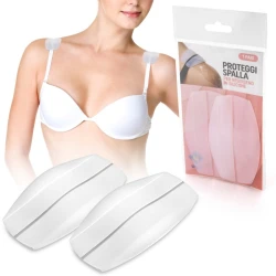 Strap cushions hypoallergenic silicone shoulder protector
