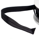 Elastico ripiegabile plissettato per bordi satinato ideale per corsetteria