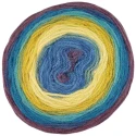 Lana Revelation DMC ball of variegated coloured yarn, 150 g, colour 212
