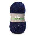 Magnum Tweed DMC misto lana tweed in gomitolo da 400g colore blu