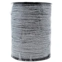 Cordino Thai Firefly Shine & Glitter per realizzare borse rocca da 300gr. argento