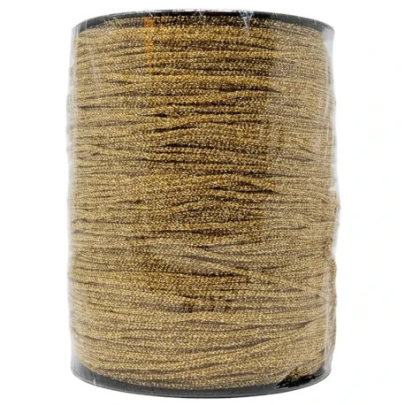 Cordino Thai Firefly Shine & Glitter per realizzare borse rocca da 300gr. beige