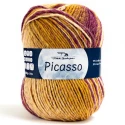 Lana Sfumata PICASSO Silke gomitolo cake 150gr. colore 18
