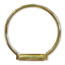 Small round handles in gold-plated metal, 10.5 cm, ideal for bags - HB04 Modidea 2
