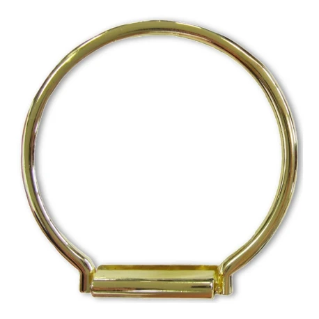 Small round handles in gold-plated metal, 10.5 cm, ideal for bags - HB04 Modidea
