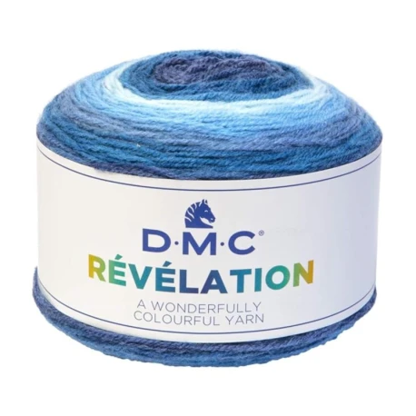 Lana Revelation DMC ball of variegated coloured yarn 150 g. colour 211