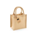 Petit Gift Bag in Jute to personalise and decorate, 20 x 20 cm - W411 Westford Mill