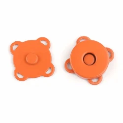 Magnetic sewing clasp 18mm in vivid enamel colours 2