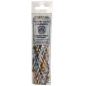 Multicoloured braided sewing thread for mending - 24 colours
