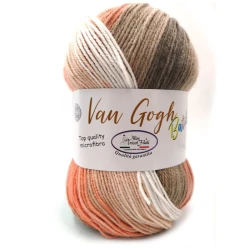 Miss Tricot Filati's Van Gogh Batik 100g ball of microfibre gradient yarn 2