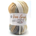 Van Gogh Batik di Miss Tricot Filati gomitolo di filato sfumato da 100gr. in microfibra