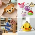 Clic clac closure with petit mini key ring