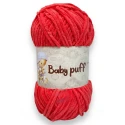 Baby Puff Silke 100% microfibre yarn with a velvet effect in 50 g balls.