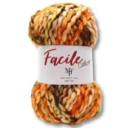 Lana Facile Color di Miss Tricot Filati gomitolo di filato sfumato grande da 150gr. 2