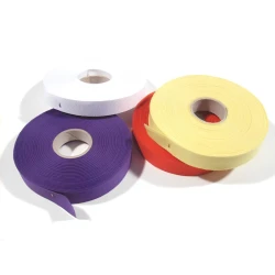 Roll of smooth 100% cotton webbing 1.5cm high - Spool 20 metres