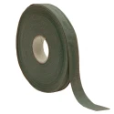 Rotolo di fettuccia liscia in cotone 100% verde militare alta 1,5cm - Bobina 20 metri