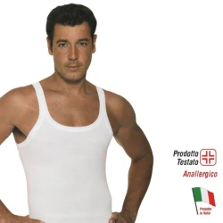 Vogatore canotta da uomo spalla stretta e maglia a costine - 1480 Leable