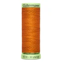 Cordonetto Gutermann Arancione Mandarino 982 filo 30 mt per asole e impunture