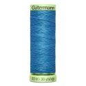 Cordonetto Gutermann Azzurro 965 filo 30 mt per asole e impunture