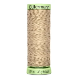 Cordonetto Gutermann Beige 186 filo 30 mt per asole e impunture