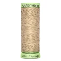 Cordonetto Gutermann Beige 186 filo 30 mt per asole e impunture