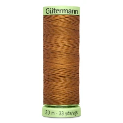 Cordonetto Gutermann Beige Cuoio 448 filo 30 mt per asole e impunture