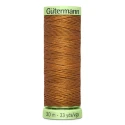 Cordonetto Gutermann Beige Cuoio 448 filo 30 mt per asole e impunture