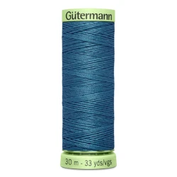 Gutermann, blue-grey 903 thread, 30 metres, for buttonholes and topstitching