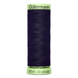 Gutermann, Midnight Blue 665 thread, 30 metres for buttonholes and topstitching