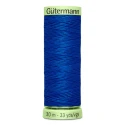 Cordonetto Gutermann Blu Royal 315 filo 30 mt per asole e impunture