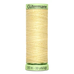 Gutermann Butter 325 cord, 30 metres for buttonholes and topstitching