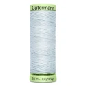 Gutermann Light Blue Cordonetto 193 thread, 30 metres for buttonholes and topstitching