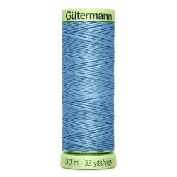 Cordonetto Gutermann Celeste Cielo 143 filo 30 mt per asole e impunture